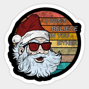 Bad Santa Sticker